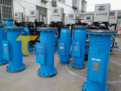 中央空調膠球清洗裝置，中央空冷凝器膠球清洗，中央空調在線膠球清洗，膠球泵，收球網，收球器,中央空調在線膠球清洗系統